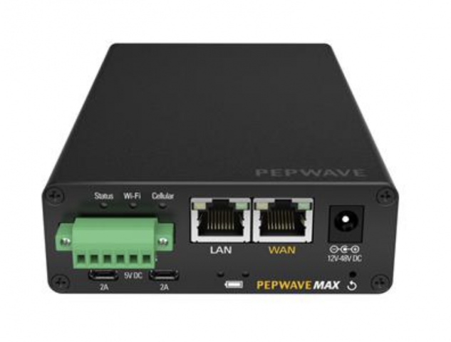 Pepwave MAX Transit Router With 1 x Global 5G/Cat 20 LTE Modem + PrimeCare - Click Image to Close